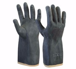 перчатки с нитриловым и латексным покрытием